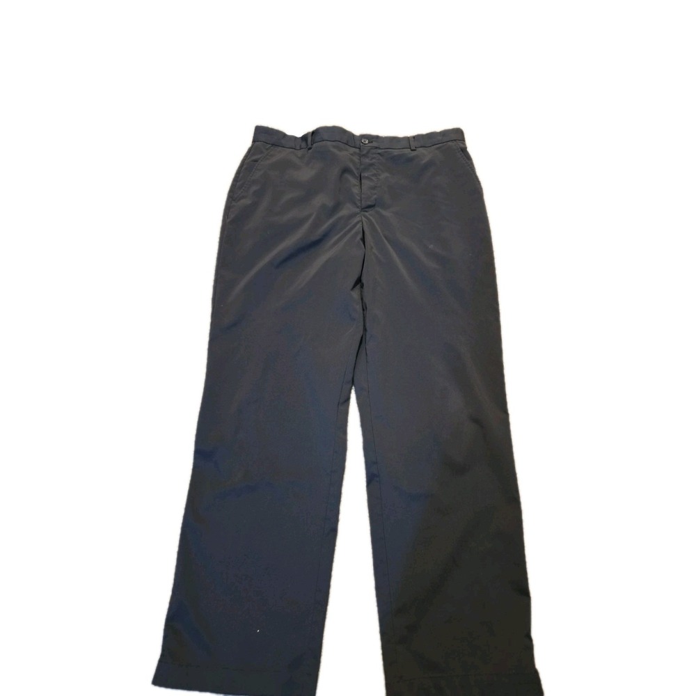 Greg Norman Men's Performance Golf Pants Black Stretch 38x32